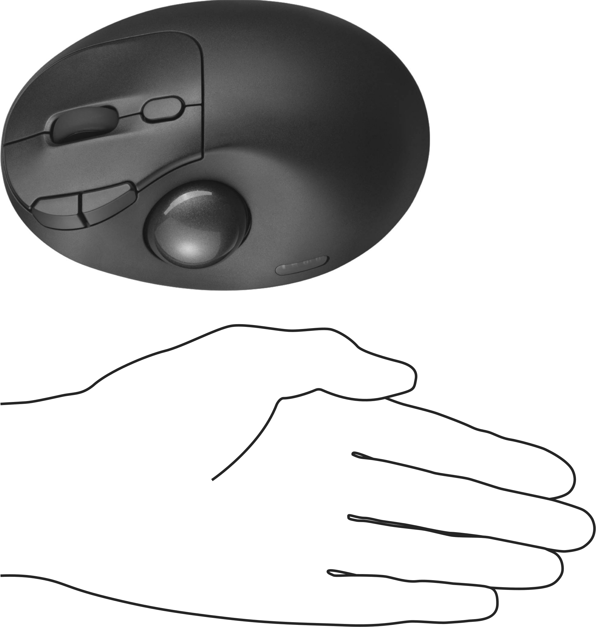 Fare, Optik Sensörlü Ergonomik Kablosuz