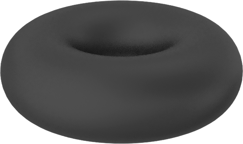 Kimyasallara Dayanıklı Viton® Floroelastomer O-Ring, Mil-R-83248, 3/64 Kesirli Genişlik, Dash No. 002