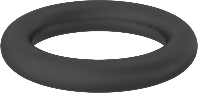 Kimyasallara Dayanıklı Viton® Floroelastomer O-Ring, Mil-R-83248, 3/32 Kesirli Genişlik, Dash No. 111