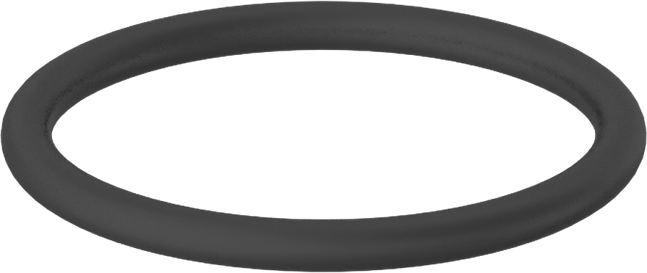 Kimyasallara Dayanıklı Viton® Floroelastomer O-Ring, Mil-R-83248, 3/32 Kesirli Genişlik, Dash No. 122
