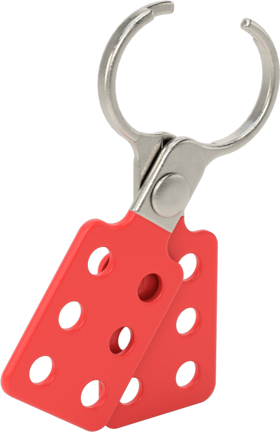 Kilitleme Mandalı, Vinil Kaplı 304 Paslanmaz Çelik, 1-1/4“ x 1-1/4” Mandal Boşluğu