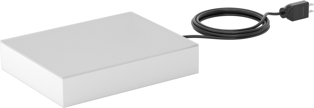 Işık Kutusu, Plastik Çerçeve ile, 10“ Uzunluk x 8” Genişlik Işıklı Yüzey