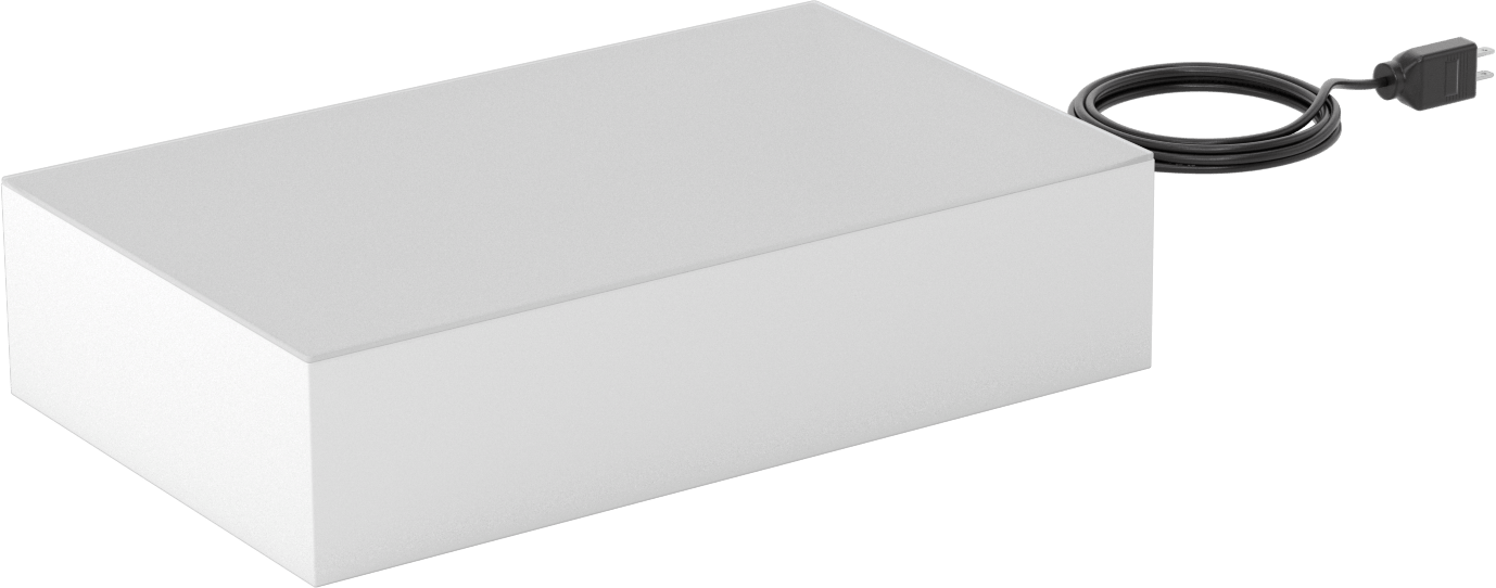 Işık Kutusu, Plastik Çerçeve ile, 18“ Uzunluk x 11” Genişlikte Işıklı Yüzey