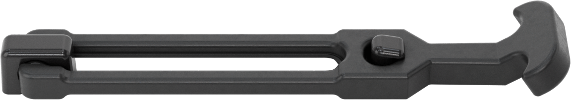 Hava Koşullarına Dayanıklı Çekme Mandalı, Gizli Vidalı, Plastik Plaka, 8-3/4" x 1-13/16"