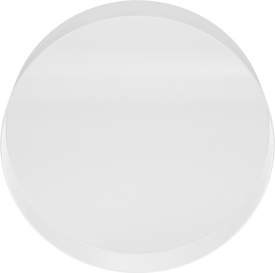 Şeffaf Çizilmeye ve UV Işınlarına Dayanıklı Döküm Akrilik Disk, 1" Uzunluk, 4" Çap