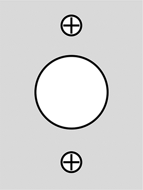 Round Installation Hole