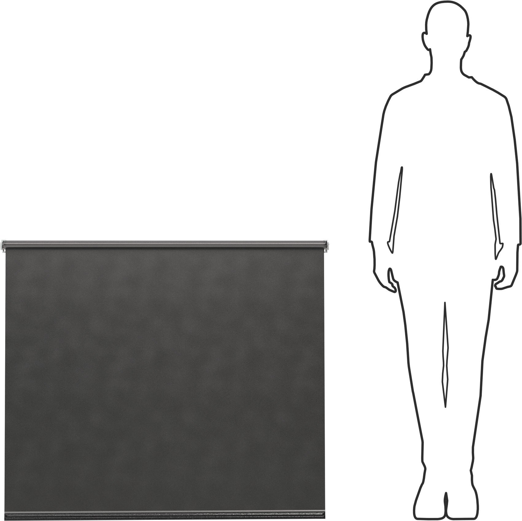 Işık Azaltıcı Pencere Gölgelik, Özel Gölge, Kabartmalı, 36" Uzunluk, 38“-46” Genişlik