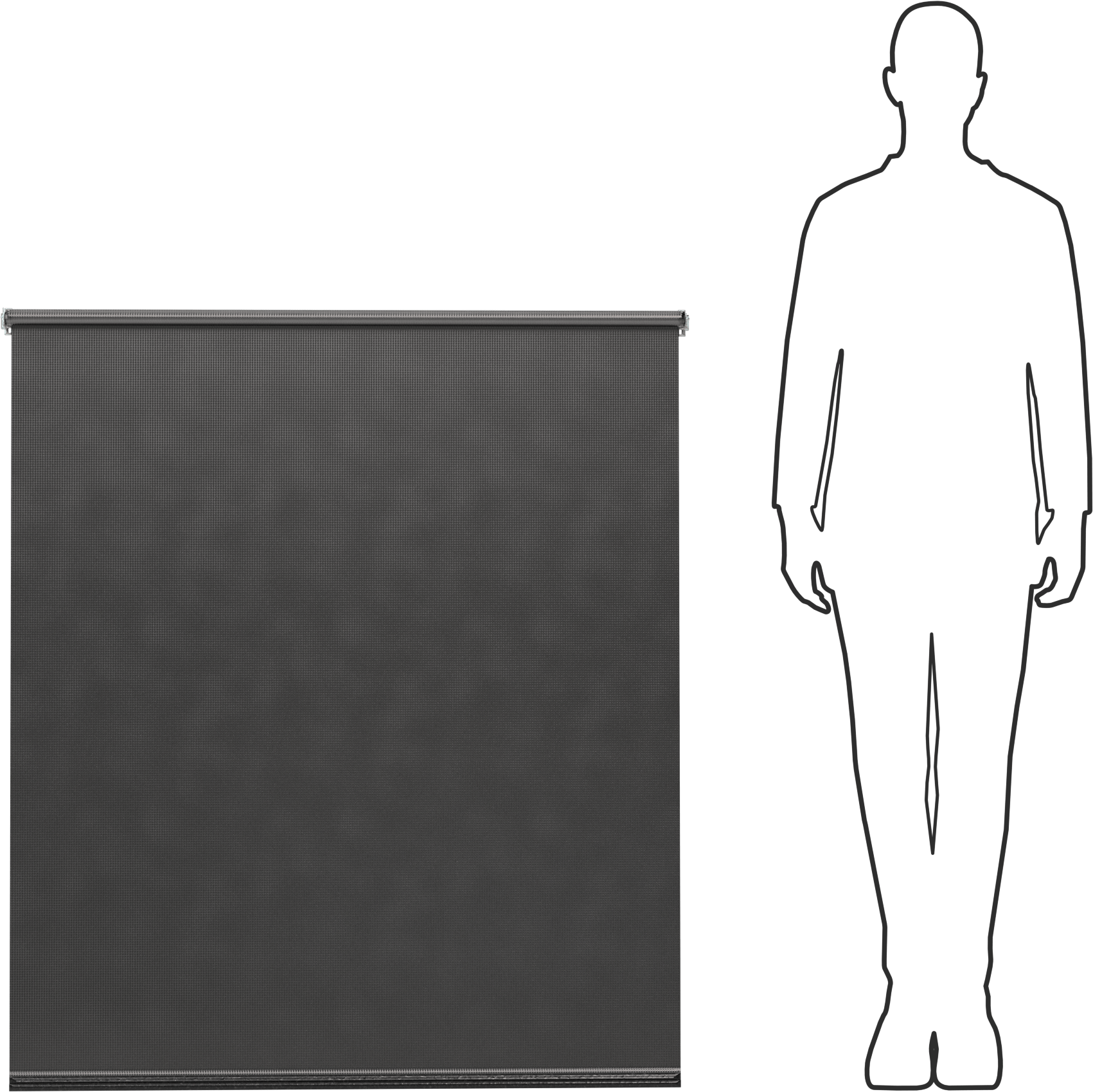 Işık Azaltıcı Pencere Gölgelik, Özel Gölge, Kabartmalı, 48 inç Uzunluk, 38“-46” Genişlik