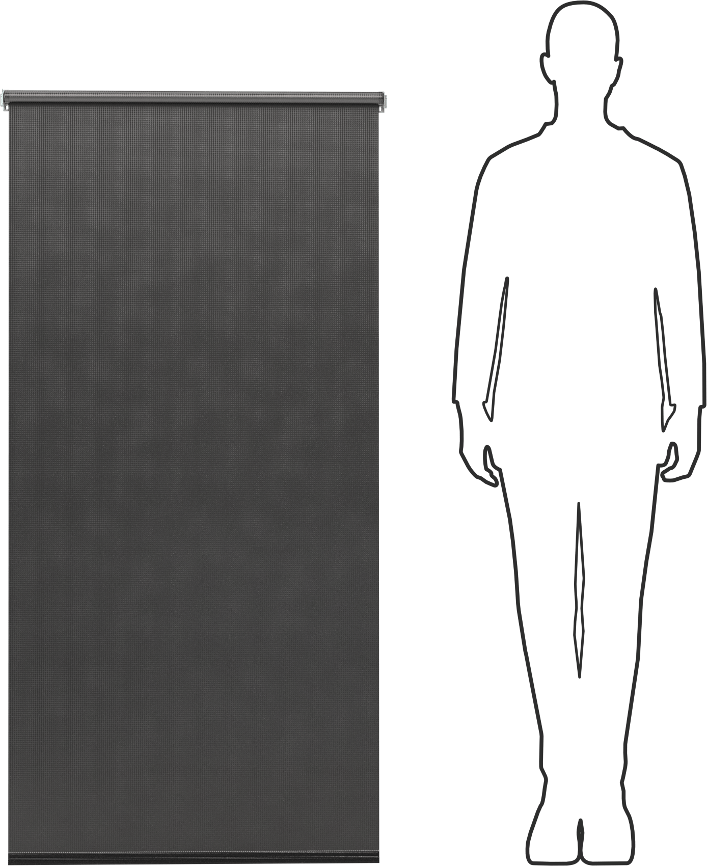Işık Azaltıcı Pencere Gölgelik, Özel Gölge, Kabartmalı, 60 inç Uzunluk, 24“-37” Genişlik