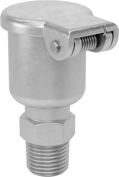 Straight Oil Cup, 1/8 NPT Male Outlet, 1/16 FL oz Capacity 