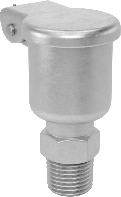 Straight Oil Cup, 1/8 NPT Male Outlet, 1/16 FL oz Capacity 