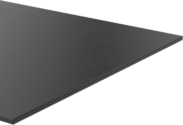 Gıda Endüstrisi Viton® Floroelastomer Kauçuk, Kimyasallara Dayanıklı Şerit, 1" x 36", 1/64" Kalınlık