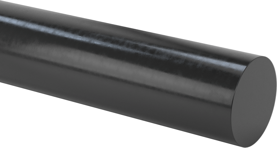 Hava Koşullarına Dayanıklı EPDM Kauçuk Çubuk, 6 inç Uzunluk, 1-1/2" Çap