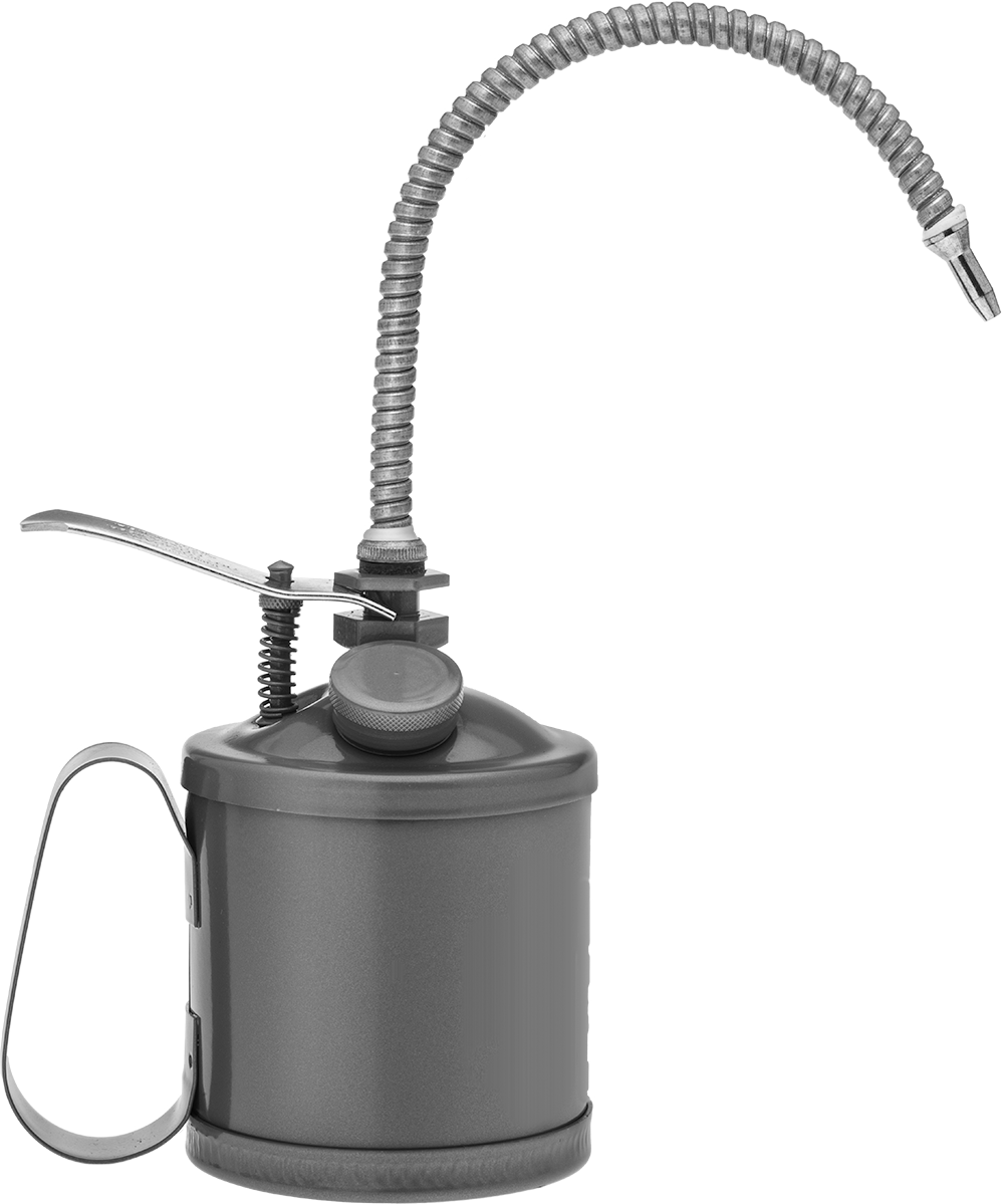 Kolay Doldurulabilir El Tipi Yağ Dağıtıcı, 32 oz. Kapasite, 15" Uzunlukta Esnek Nozul