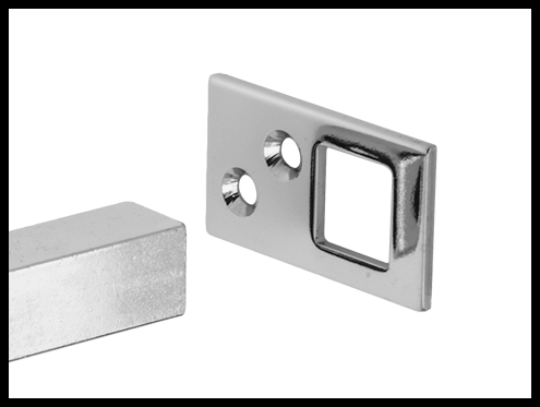 Edge-Mount Strike Plate