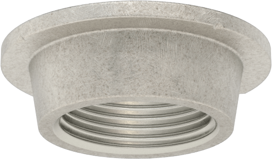 Düz Tanklar için Düşük Basınçlı Çelik Adaptör, 1 NPT Dişi x Kaynak, 2-1/8" OD