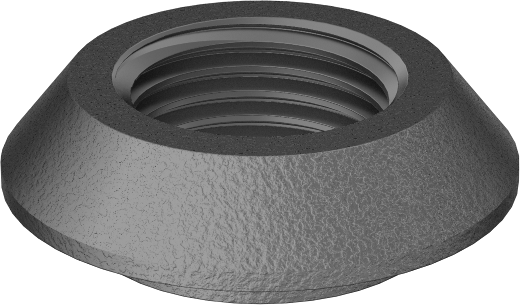 Düz Tanklar için Düşük Basınçlı Çelik Adaptör, Uzatma ile, 1 NPT Dişi x Kaynak, 2-3/8" OD