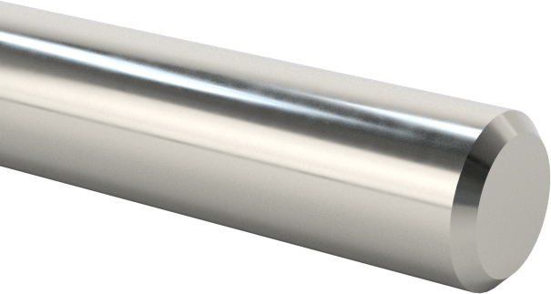 Döner Mil, 303 Paslanmaz Çelik, 1/16" Çap, 36" Uzunluk