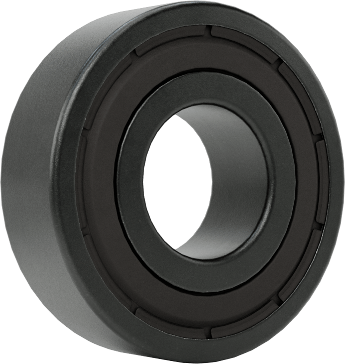 Rulman, Yüksek Sıcaklık, Grafit Yağlamalı, #6204-2Z, 20 mm Mil