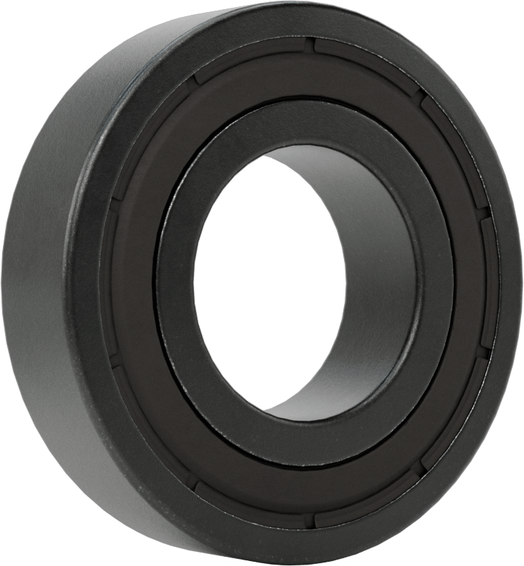 Rulman, Yüksek Sıcaklık, Grafit Yağlı, #6207-2Z, 35 mm Mil