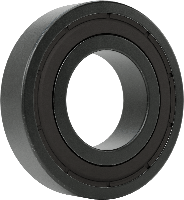 Rulman, Yüksek Sıcaklık, Grafit Yağlı, #6208-2Z, 40 mm Mil