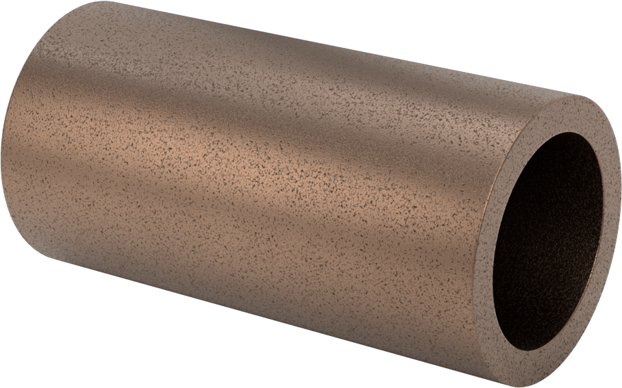Yüksek Sıcaklık Grafit Dolgulu 841 Yatak Bronzu Tüp, 1/4" Duvar Kalınlığı, 2" OD