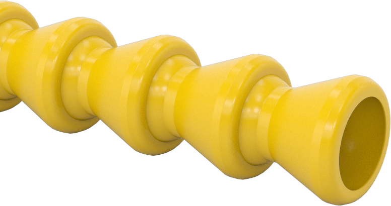 Asit Dirençli Loc-Line Soğutma Sıvısı Hortumu, 1/4" Anma Ölçüsü, Dişi x Erkek, 25 Fit Uzunluk