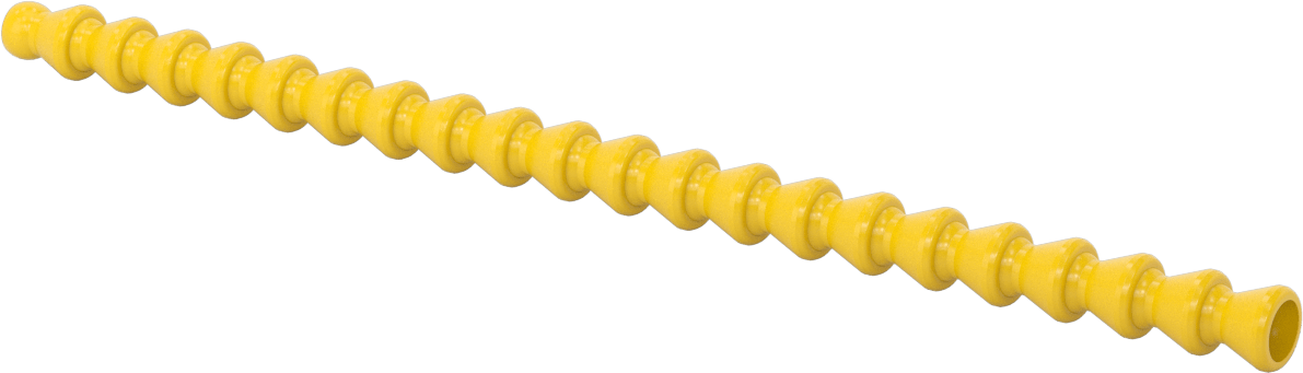 Asit Dirençli Loc-Line Soğutma Sıvısı Hortumu, 1/4" Anma Ölçüsü, Dişi x Erkek, 1/2 Ayak Uzunluk