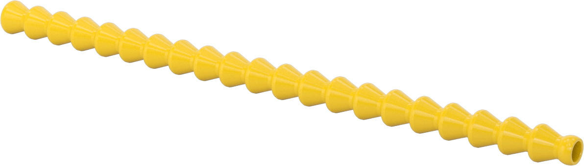 Asit Dirençli Loc-Line Soğutma Sıvısı Hortumu, 1/4" Anma Ölçüsü, Dişi x Erkek, 1/2 Ayak Uzunluk