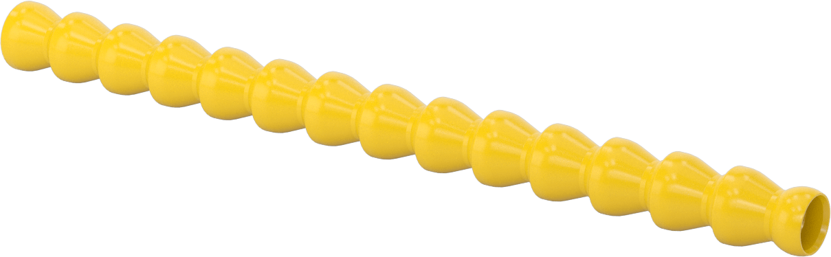 Asit Dirençli Loc-Line Soğutma Sıvısı Hortumu, 1/2" Anma Ölçüsü, Dişi x Erkek, 1/2 Ayak Uzunluk