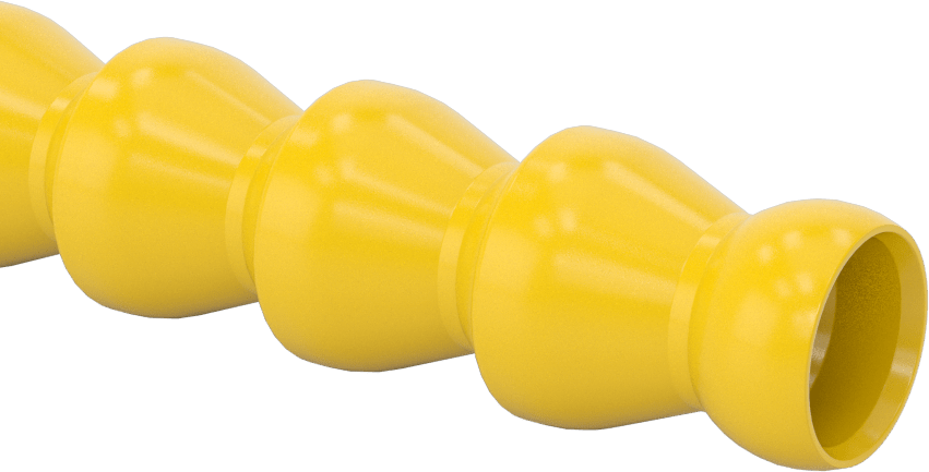 Asit Dirençli Loc-Line Soğutma Sıvısı Hortumu, 1/2" Anma Ölçüsü, Dişi x Erkek, 5 Fit Uzunluk
