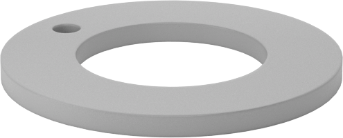 Kuru Çalışmalı Çelik Destekli PTFE Baskı Rulmanı, 9/16" Mil Çapı için