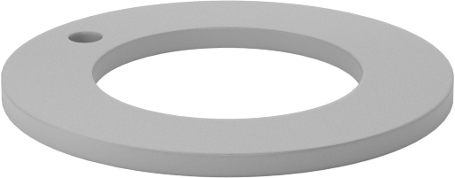 Kuru Çalışmalı Çelik Destekli PTFE Baskı Rulmanı, 3/4" Mil Çapı için