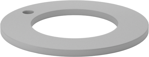 Kuru Çalışmalı Çelik Destekli PTFE Baskı Rulmanı, 13/16" Mil Çapı için