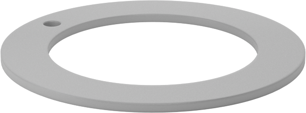 Kuru Çalışmalı Çelik Destekli PTFE Baskı Rulmanı, 2-1/4" Mil Çapı için
