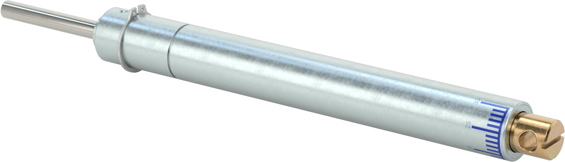 Hassas Kontrol Lineer Hız Sınırlayıcı, 2" Strok Uzunluğu