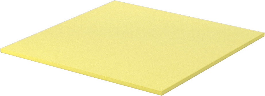 Termal Arayüz Pedi, 5 Watt/M-K Isıl İletkenlik, 4“ x 4” x 0,080" Kalınlık