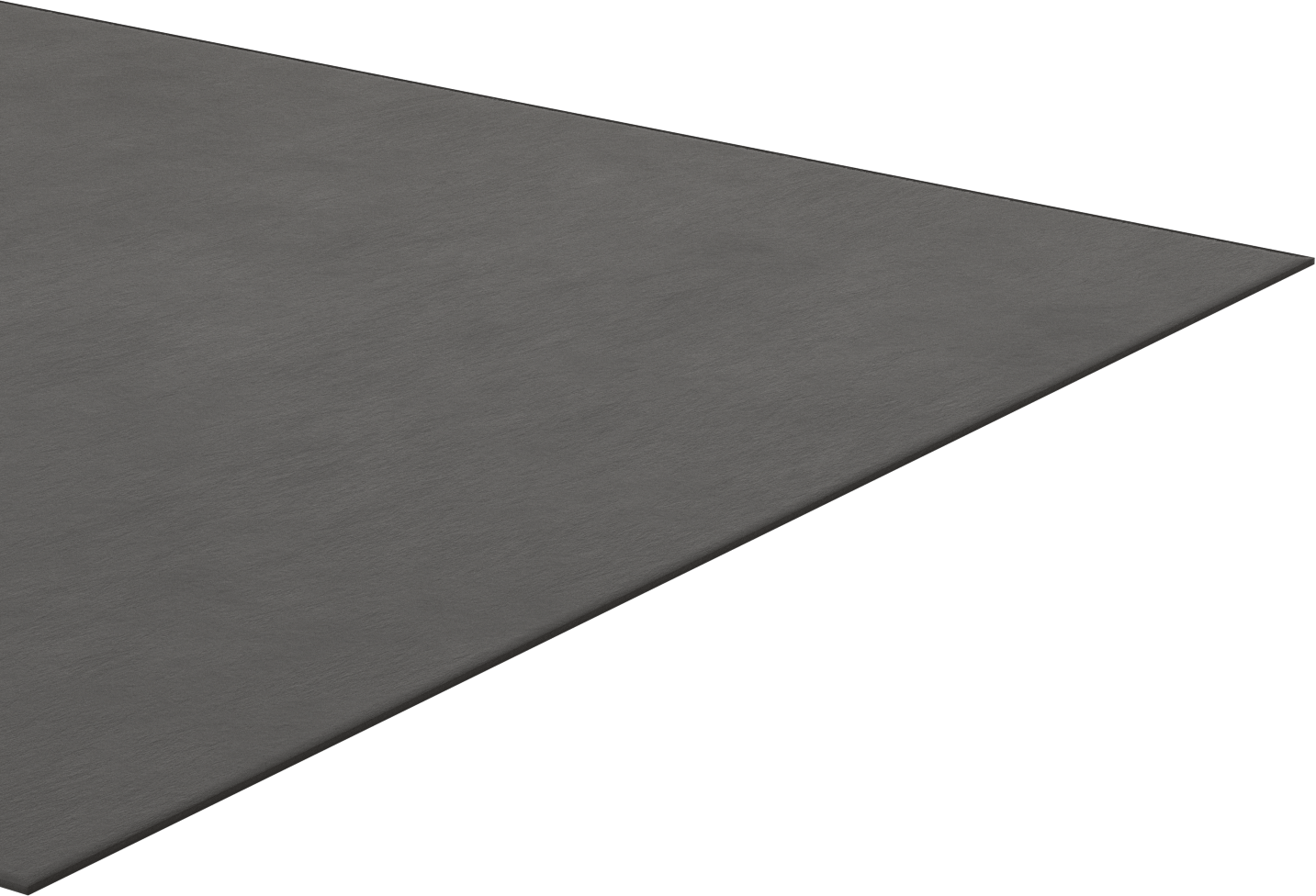 Sıkıştırılabilir grafit levha, 36" x 36", 1/8" Kalınlık