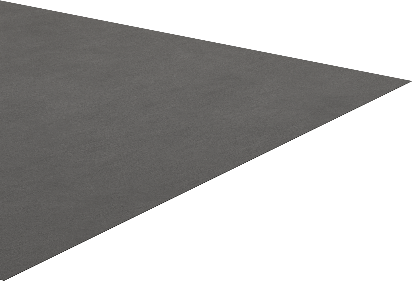 Sıkıştırılabilir grafit levha, Güçlendirilmiş, 36" x 36", 1/32" Kalınlık
