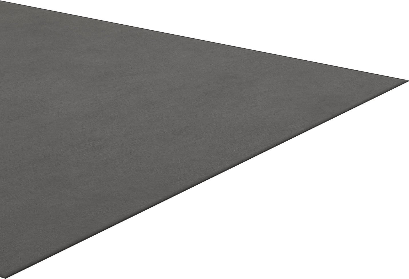 Sıkıştırılabilir grafit levha, Güçlendirilmiş, 36" x 36", 1/16" Kalınlık