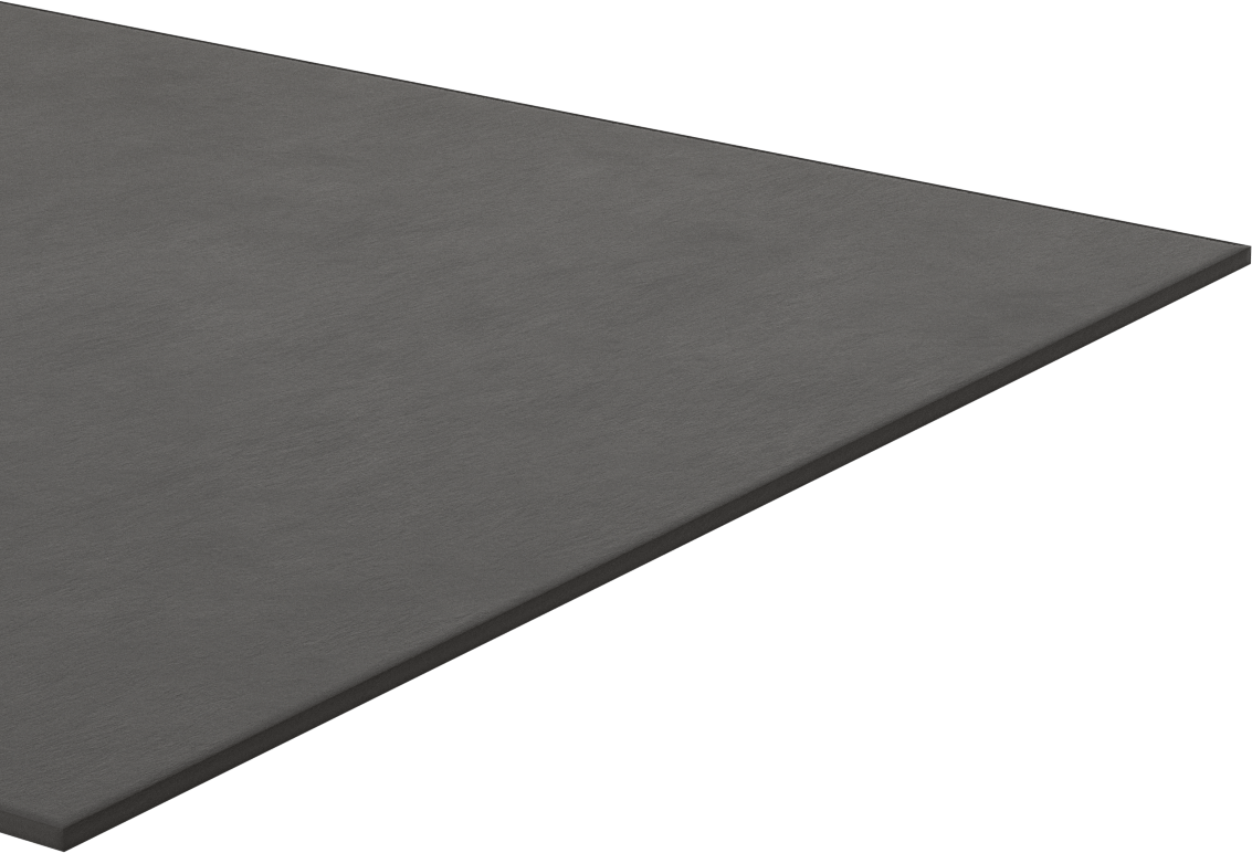 Sıkıştırılabilir grafit levha, Güçlendirilmiş, 12" x 12", 1/8" Kalınlık