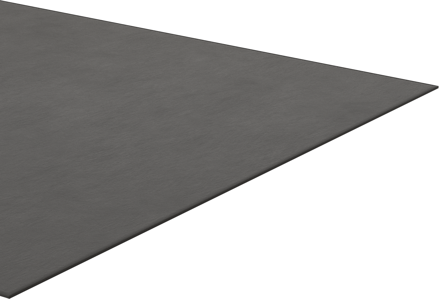 Sıkıştırılabilir grafit levha, Güçlendirilmiş, 36" x 36", 1/8" Kalınlık