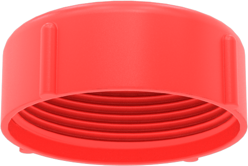 Polietilen Vidalı Kapaklar, 1-1/4"-18 Dişli Boyutu
