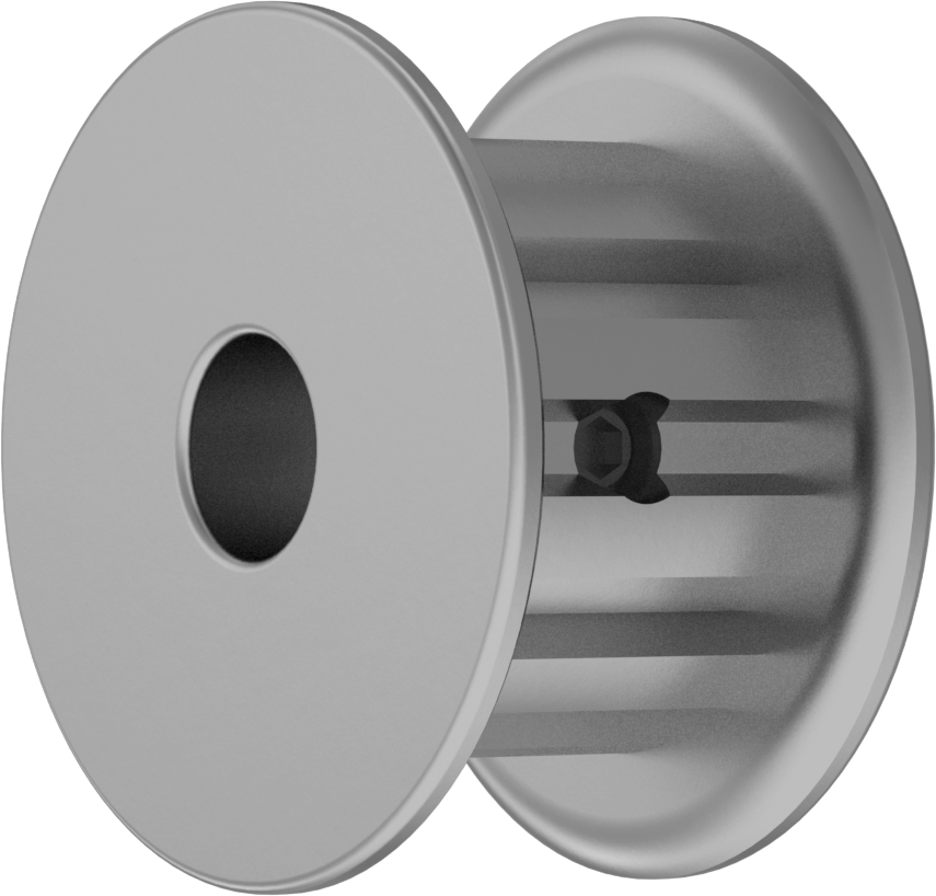 Korozyona Dayanıklı Triger Kayışı Kasnağı, XL Serisi, NO Hub, 9,5 mm Maksimum Genişlik, 24mm OD, 6 mm Mil