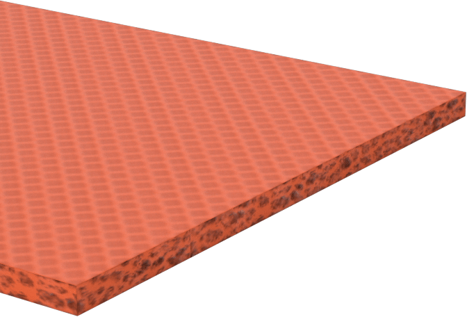 Hava Koşullarına Dayanıklı Yüksek Sıcaklık Silikon Köpük Şerit, 1-1/2" Genişlik, 1/16" Kalınlık, 10 Fit Uzunluk