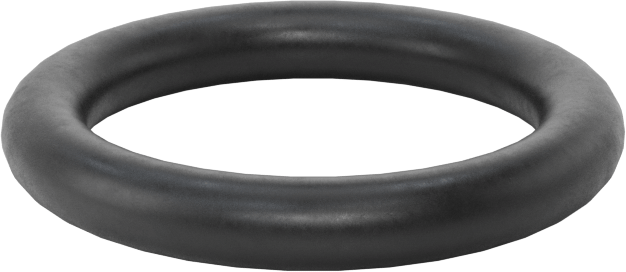Süper Esnek Dupont Kalrez 7075 O-Ring, Ultra Kimyasal Dirençli, 1/8 Kesirli Genişlik, Dash No. 210