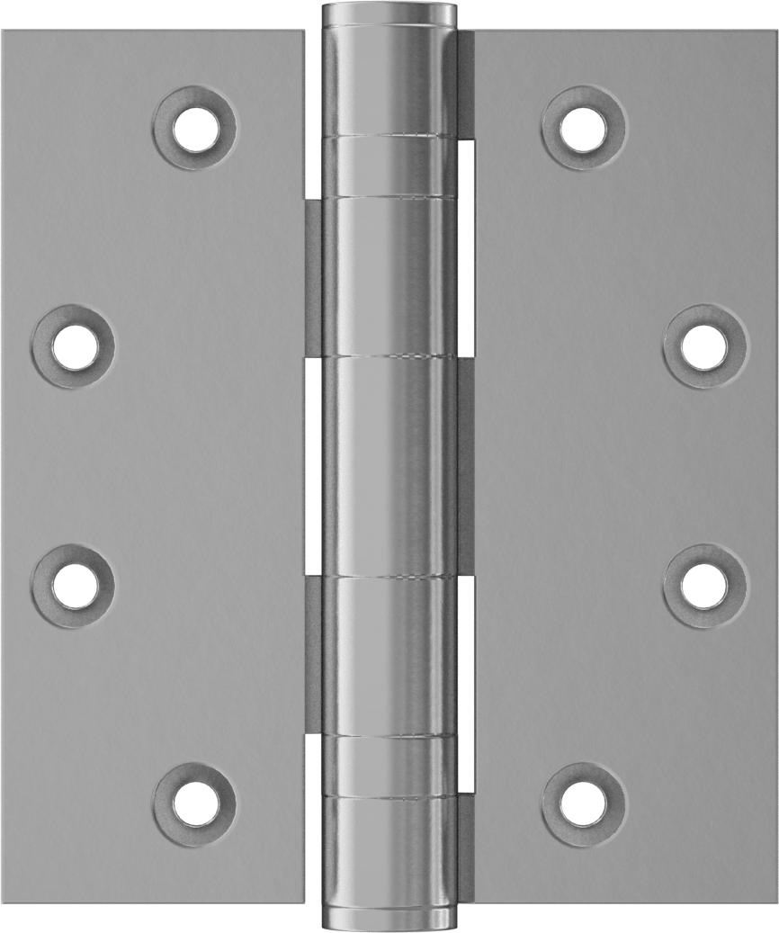 Gömme Montajlı Giriş Kapısı Şablonu Menteşesi, Rulmanlı, Paslanmaz Çelik, Çıkarılabilir Pim, 4-1/2“ x 2” Yapraklar