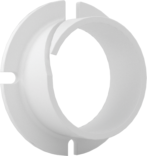 Kolay Kurulumlu Kuru Çalışan Flanşlı Kovanlı Rulman, 1/2" Mil Çapı için, 1/4" Uzunluk