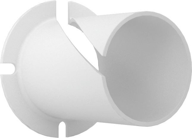 Kolay Kurulumlu Kuru Çalışan Flanşlı Kovanlı Rulman, 3/4" Mil Çapı için, 1-5/32" Uzunluk