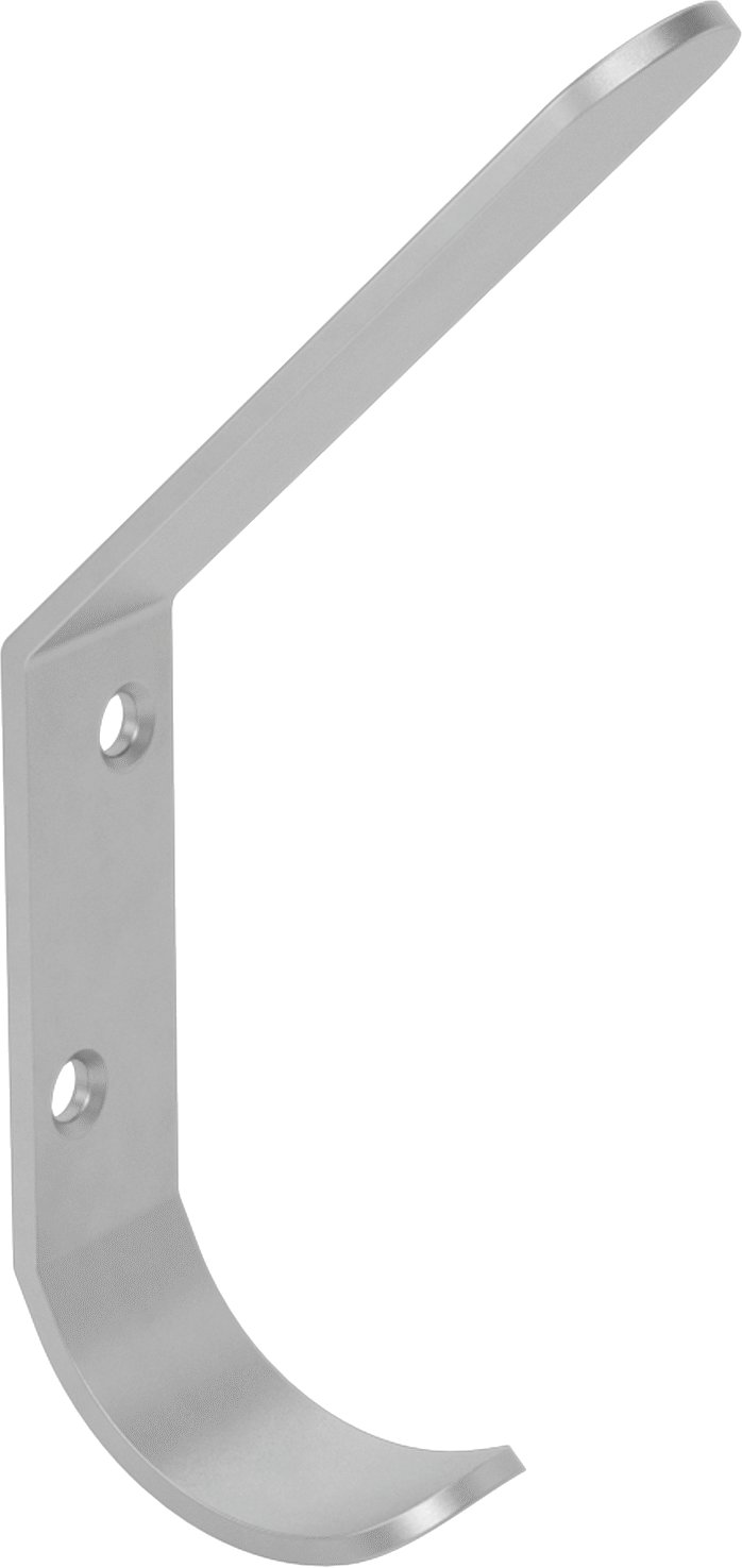 Asma Kancalı Raf, Kanca, 3/4“ Genişlik x 5-1/2” Yükseklik x 2-1/2" Derinlik Toplam